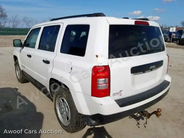 2016 Jeep Patriot 1C4NJPBA9GD761243 — Copart auction photo 3