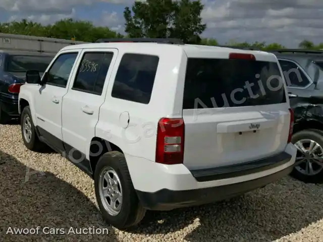 2012 Jeep Patriot Sport 1C4NJPBA8CD687307 — photo 3 de la vente Copart