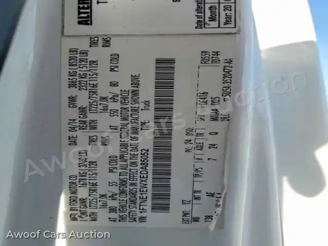 2014 Ford Econoline 1FTNE1EWXEDA85052 — Copart auction photo 13