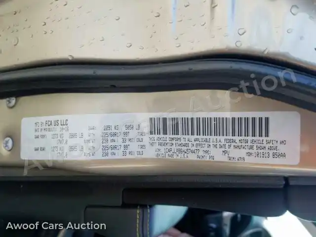 2017 Jeep Cherokee 1C4PJLAB6HW574477 — Copart auction photo 10