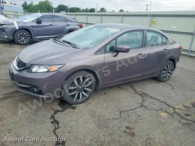 2015 Honda Civic 19XFB2F95FE235385 — Copart auction photo 1