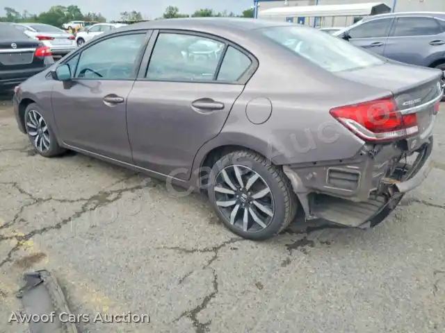 2015 Honda Civic 19XFB2F95FE235385 — Copart auction photo 2