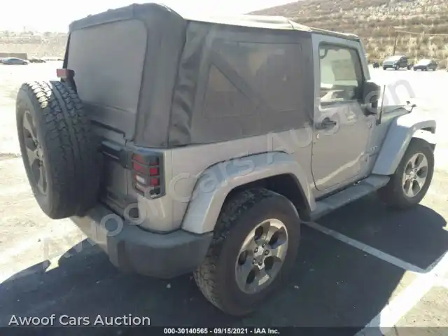 2016 Jeep Wrangler 1C4AJWBG4GL238487 — Iaai auction photo 4