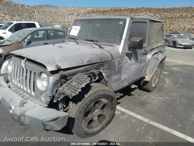 2016 Jeep Wrangler 1C4AJWBG4GL238487 — Iaai auction photo 2