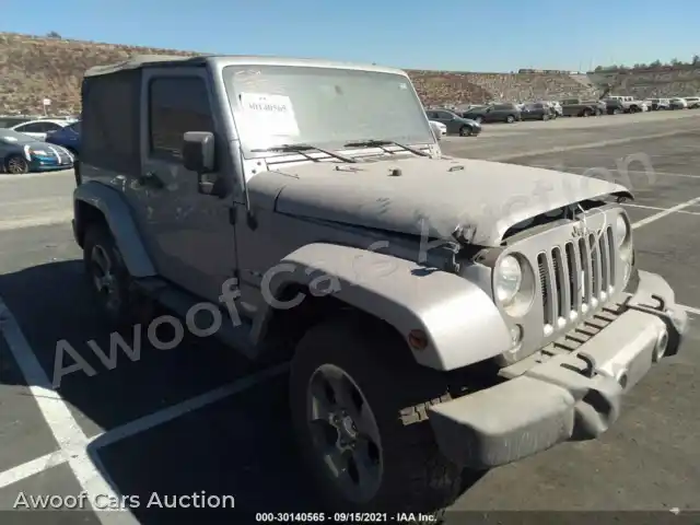 2016 Jeep Wrangler 1C4AJWBG4GL238487 — Iaai auction photo 1