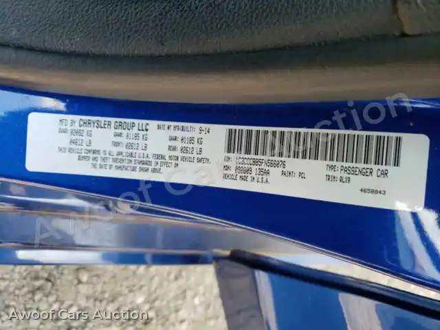 2015 Chrysler 200 1C3CCCBB5FN566076 — Copart auction photo 10