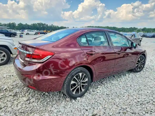 2014 Honda Civic 19XFB2F8XEE219673 — Copart auction photo 3