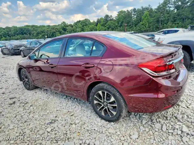 2014 Honda Civic 19XFB2F8XEE219673 — Copart auction photo 2