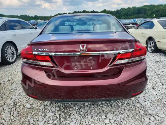2014 Honda Civic 19XFB2F8XEE219673 — Copart auction photo 6