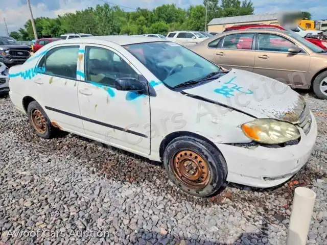 2003 Toyota Corolla 1NXBR32E83Z057905 — hoton gwanjo Copart na 4