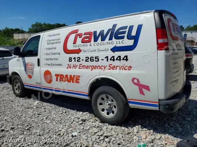 2014 Chevrolet Express 1GCSGAFX1E1106117 — photo 2 de la vente Copart
