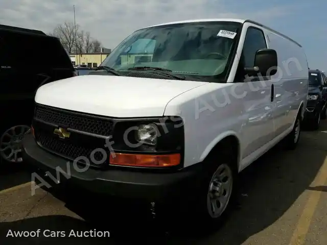 2014 Chevrolet Express 1GCSGAFX1E1106117 — photo 1 de la vente Manheim