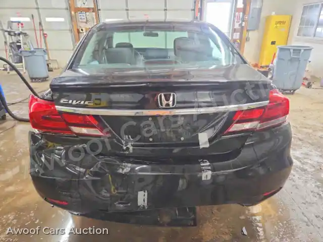 2014 Honda Civic 19XFB2F84EE052257 — hoton gwanjo Copart na 6
