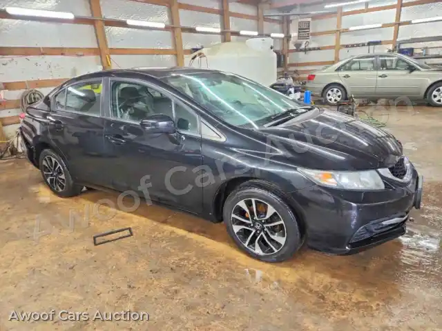 2014 Honda Civic 19XFB2F84EE052257 — hoton gwanjo Copart na 4