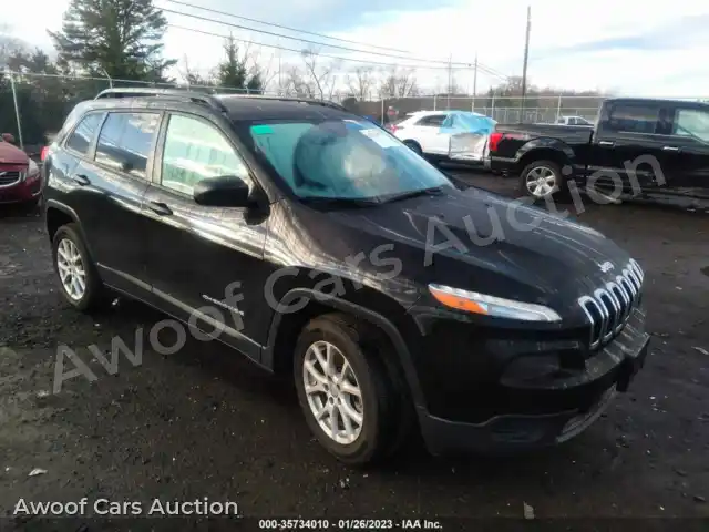 2017 Jeep Cherokee 1C4PJLAB9HW619623 — Iaai auction photo 1