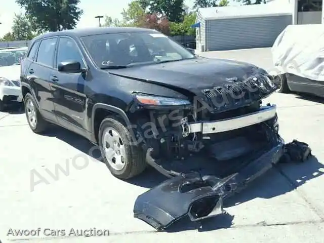 2014 Jeep Cherokee 1C4PJLAB9EW313162 — Copart auction photo 1