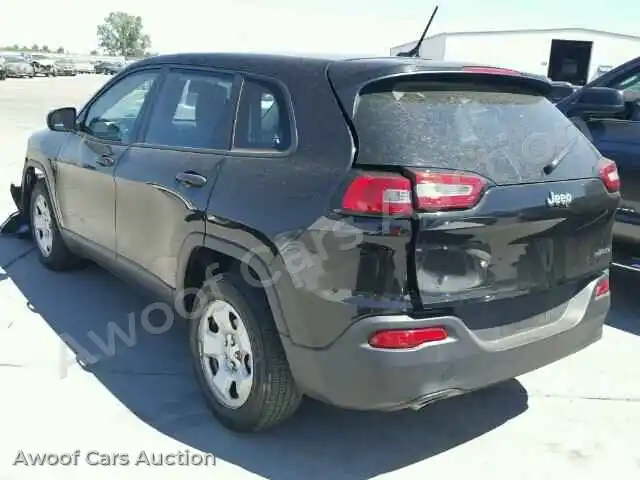 2014 Jeep Cherokee 1C4PJLAB9EW313162 — Copart auction photo 3