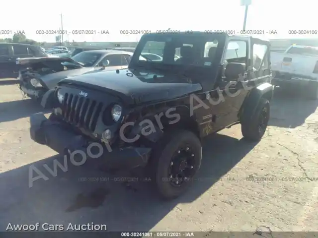 2018 Jeep Wrangler JK 1C4AJWAG4JL861665 — Iaai auction photo 2