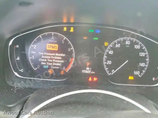 2019 Honda Accord 1HGCV2F5XKA010014 — Copart auction photo 9