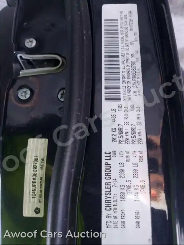 2014 Jeep Patriot 1C4NJPBA3ED927981 — Copart auction photo 10