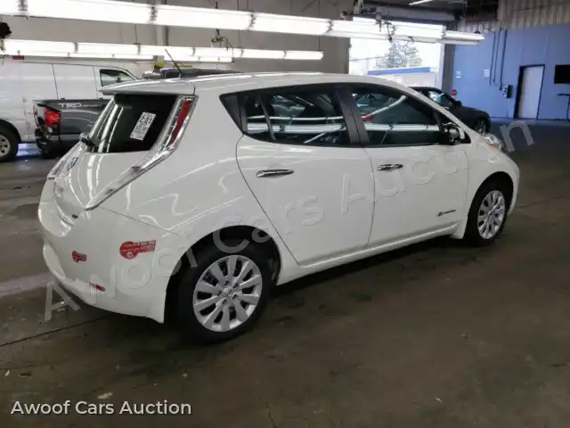 2017 Nissan Leaf 1N4BZ0CP6HC303226 — Manheim auction photo 2