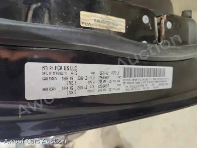2016 Jeep Compass 1C4NJDEB7GD723934 — Copart auction photo 13