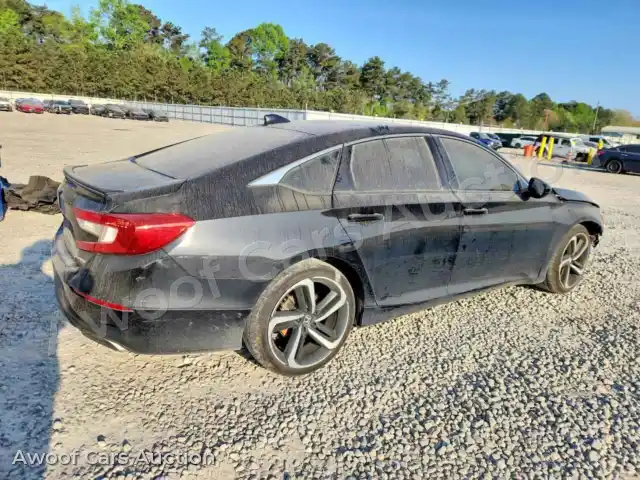 2018 Honda Accord 1HGCV1F37JA034813 — photo 3 de la vente Copart