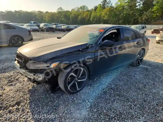 2018 Honda Accord 1HGCV1F37JA034813 — photo 1 de la vente Copart