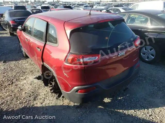 2017 Jeep Cherokee 1C4PJLAB1HW649926 — Copart auction photo 3