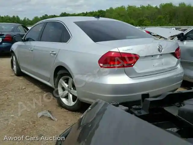 2013 Volkswagen Passat 1VWBH7A38DC032778 — Copart auction photo 3