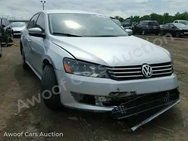 2013 Volkswagen Passat 1VWBH7A38DC032778 — Copart auction photo 1