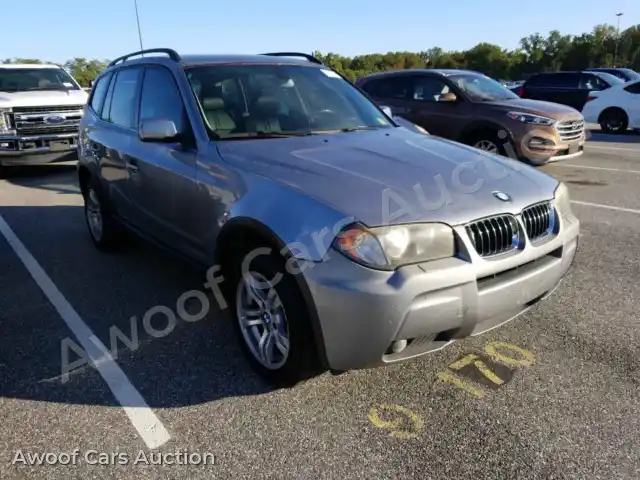 2006 BMW X3 WBXPA93446WD32906 — Manheim auction photo 5