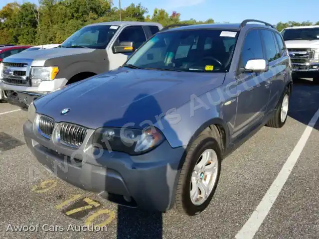 2006 BMW X3 WBXPA93446WD32906 — Manheim auction photo 1