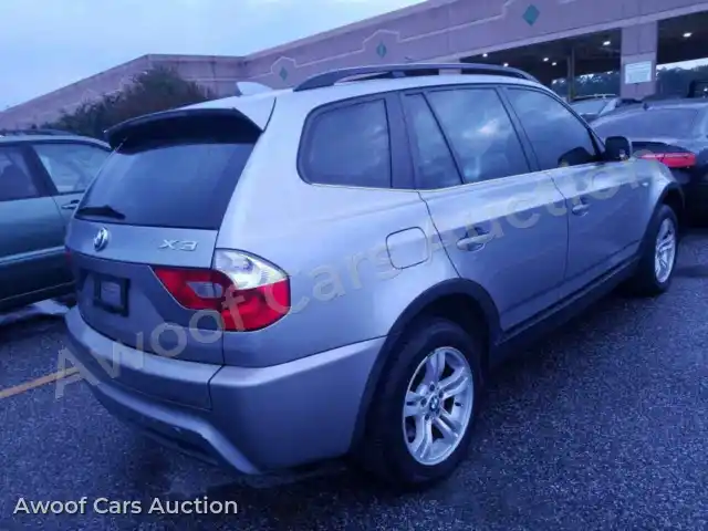 2006 BMW X3 WBXPA93446WD32906 — Manheim auction photo 4