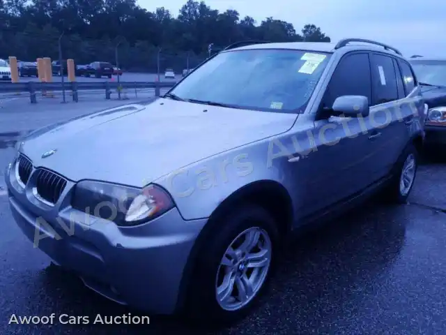 2006 BMW X3 WBXPA93446WD32906 — Manheim auction photo 2