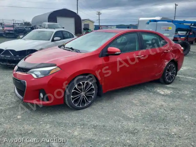 2015 Toyota Corolla 2T1BURHE5FC297041 — Copart auction photo 1