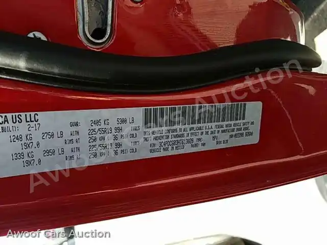 2017 Dodge Journey 3C4PDCGB3HT613028 — Manheim auction photo 6