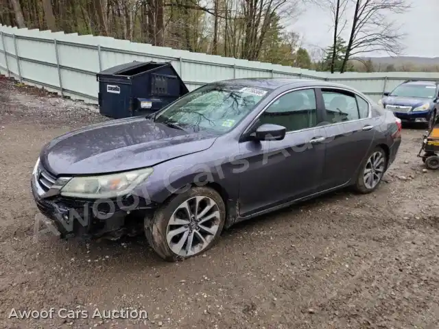 2015 Honda Accord 1HGCR2F52FA091164 — Copart auction photo 1