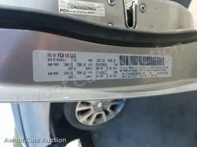 2016 Jeep Compass 1C4NJCBA5GD806476 — Copart auction photo 10