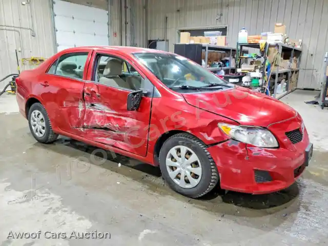 2009 Toyota Corolla 1NXBU40EX9Z156550 — hoton gwanjo Copart na 4