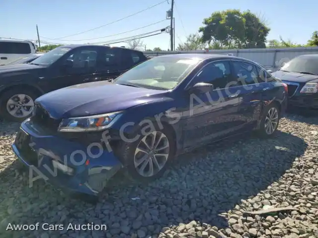2014 Honda Accord 1HGCR2F57EA098240 — Copart auction photo 1