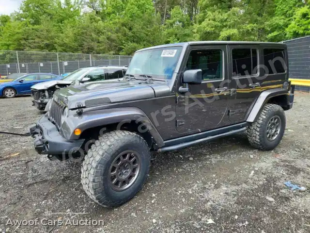 2017 Jeep Wrangler Unlimited 1C4BJWFGXHL663745 — Copart auction photo 1