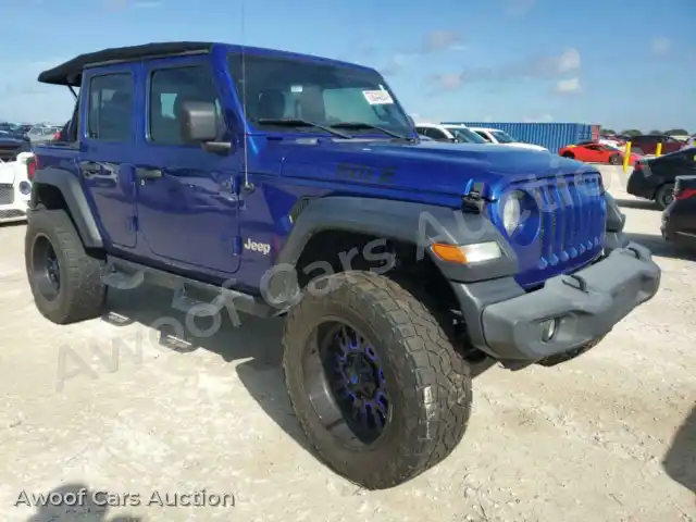 2020 Jeep Wrangler 1C4HJXDG1LW105177 — Copart auction photo 4