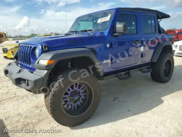 2020 Jeep Wrangler 1C4HJXDG1LW105177 — Copart auction photo 1