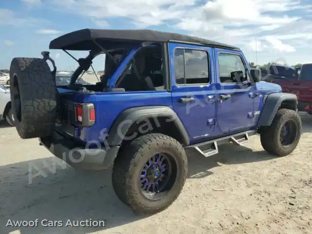 2020 Jeep Wrangler 1C4HJXDG1LW105177 — Copart auction photo 3