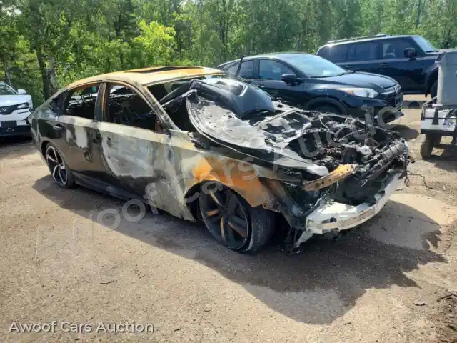 2018 Honda Accord 1HGCV1F32JA801158 — photo 4 de la vente Copart