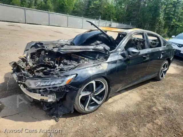 2018 Honda Accord 1HGCV1F32JA801158 — photo 1 de la vente Copart