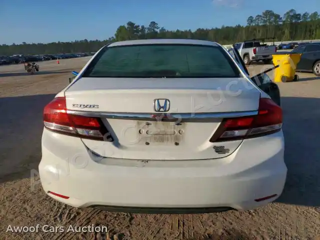 2013 Honda Civic 19XFB2F8XDE280276 — Copart auction photo 6