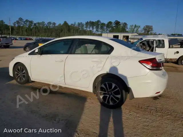 2013 Honda Civic 19XFB2F8XDE280276 — Copart auction photo 2