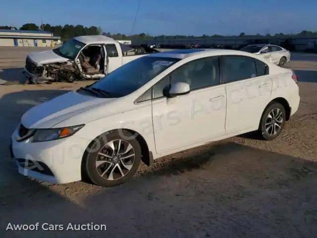 2013 Honda Civic 19XFB2F8XDE280276 — Copart auction photo 1